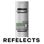 RF 270 L (Gross Capacity 300L) Frost Free Triple-Door Refrigerator (RF 313D ALPHA STEEL (Z)