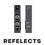 RF EF-TS50 Bluetooth Tower Speaker 50 Watts, Home Theater Music System, Deep Bass Subwoofer, Remote Control LED Display, FM, AUX, USB, Mic Input, Karaoke, TV, PC & Smartphone Compatible
